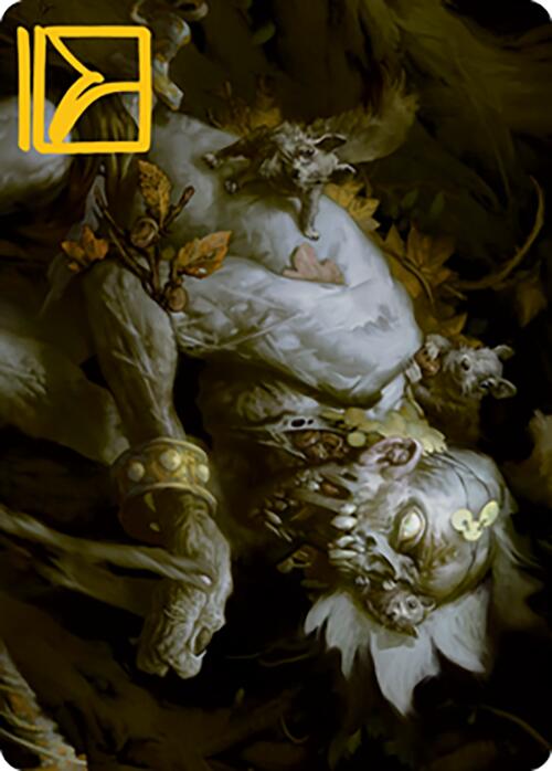 Nested Shambler Art Card (Gold-Stamped Signature) [Modern Horizons 2 Art Series] | Gate City Games LLC