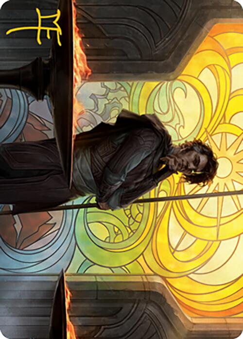 Garth One-Eye Art Card (Gold-Stamped Signature) [Modern Horizons 2 Art Series] | Gate City Games LLC