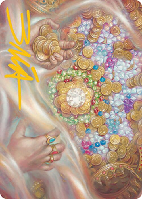 Strike It Rich Art Card (Gold-Stamped Signature) [Modern Horizons 2 Art Series] | Gate City Games LLC