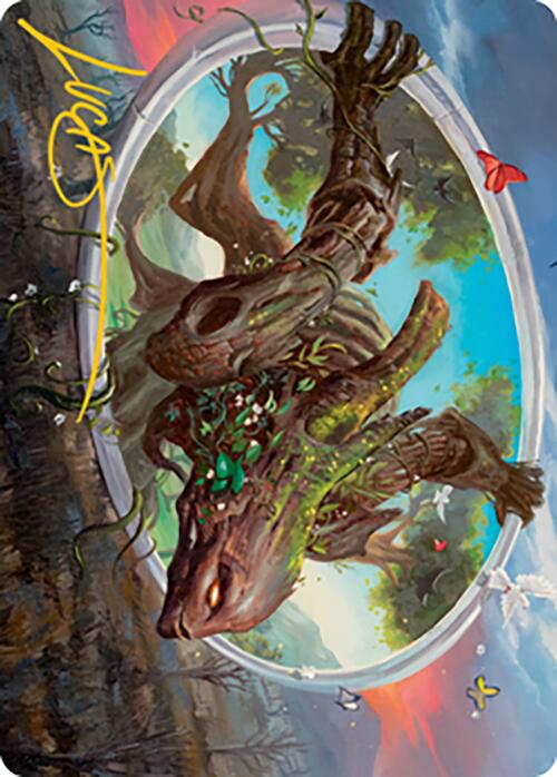 Gaea's Will Art Card (Gold-Stamped Signature) [Modern Horizons 2 Art Series] | Gate City Games LLC