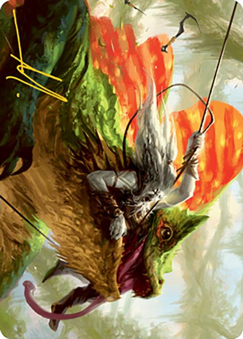 Captured by Lagacs Art Card (Gold-Stamped Signature) [Modern Horizons 2 Art Series] | Gate City Games LLC