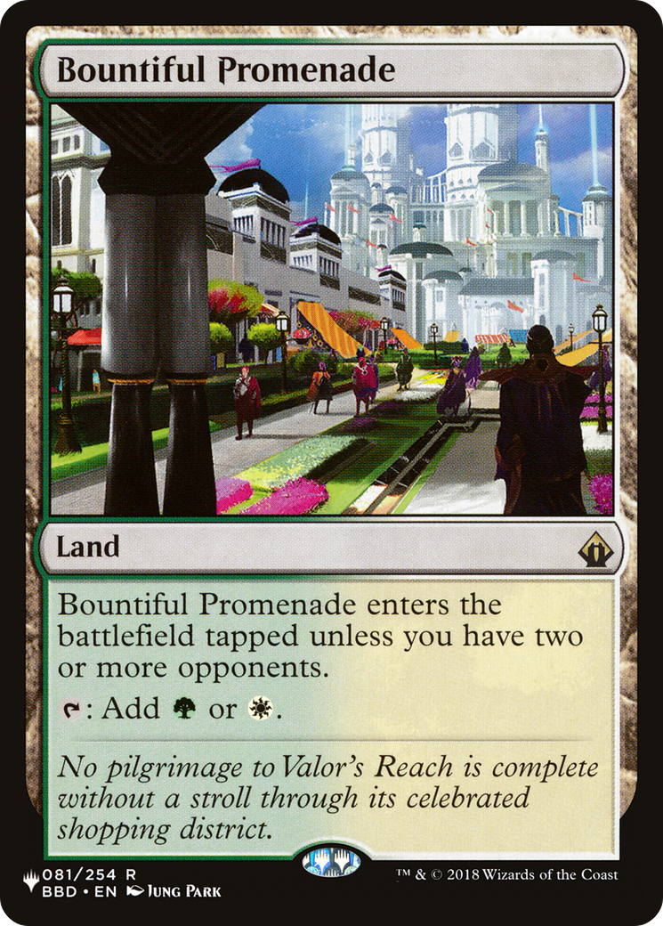 Bountiful Promenade [The List] | Gate City Games LLC