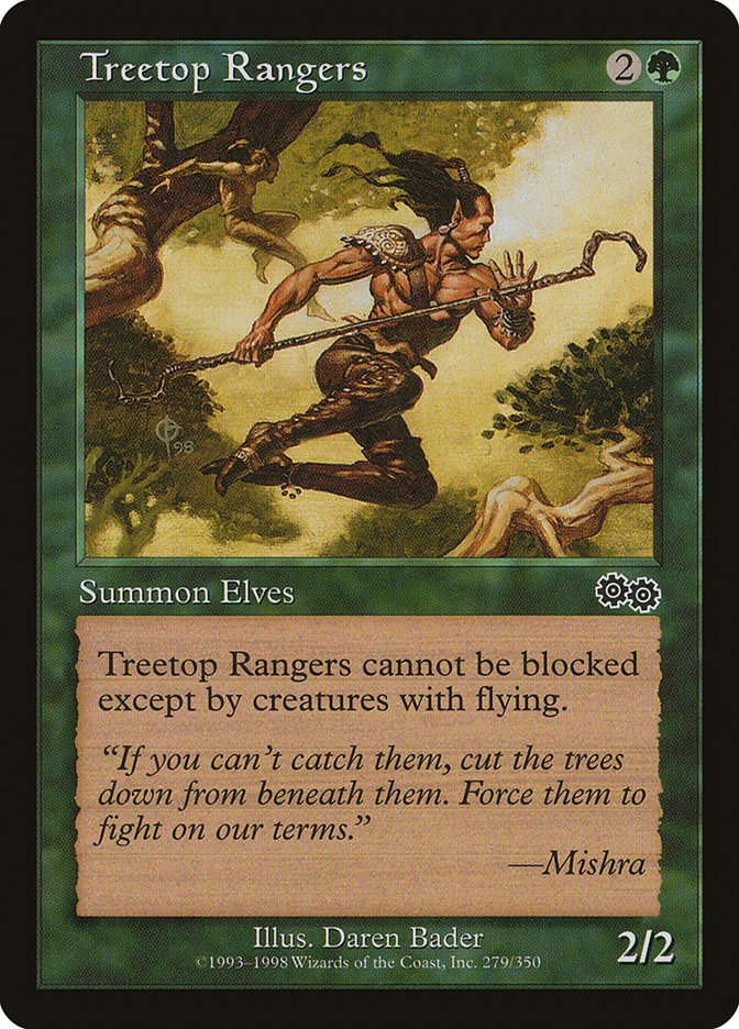 Treetop Rangers [Urza's Saga] | Gate City Games LLC