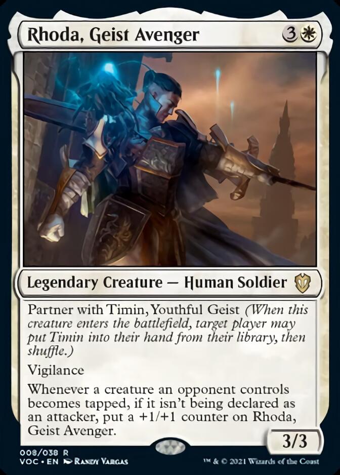 Rhoda, Geist Avenger [Innistrad: Crimson Vow Commander] | Gate City Games LLC