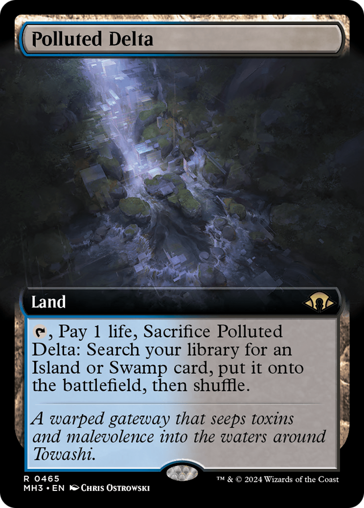 Polluted Delta (Extended Art) [Modern Horizons 3] | Gate City Games LLC