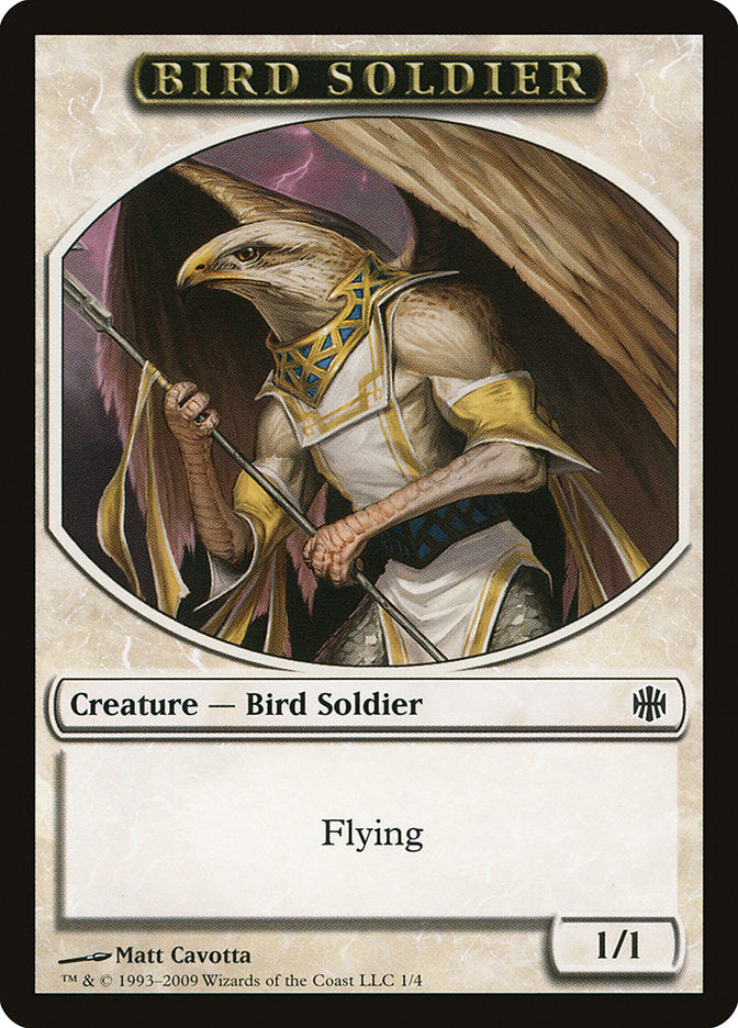 Bird Soldier Token [Alara Reborn Tokens] | Gate City Games LLC