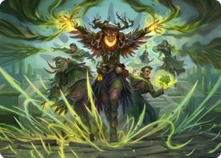 Witherbloom Command Art Card [Strixhaven: School of Mages Art Series] | Gate City Games LLC