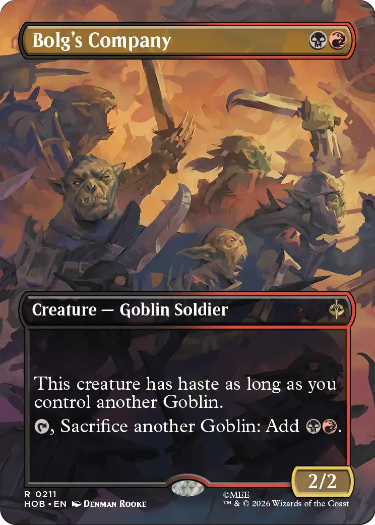 Bolg's Company (Borderless) [The Hobbit] | Gate City Games LLC