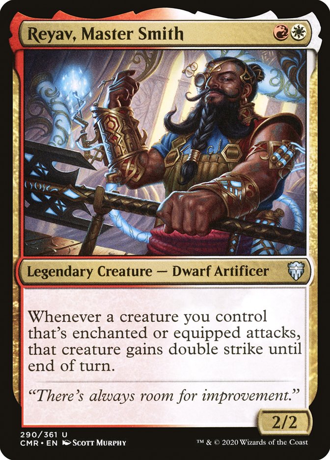 Reyav, Master Smith [Commander Legends] | Gate City Games LLC