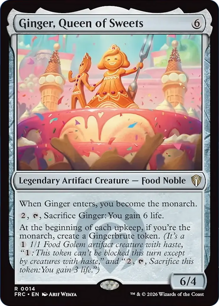 Ginger, Queen of Sweets [Reality Fracture Commander] | Gate City Games LLC