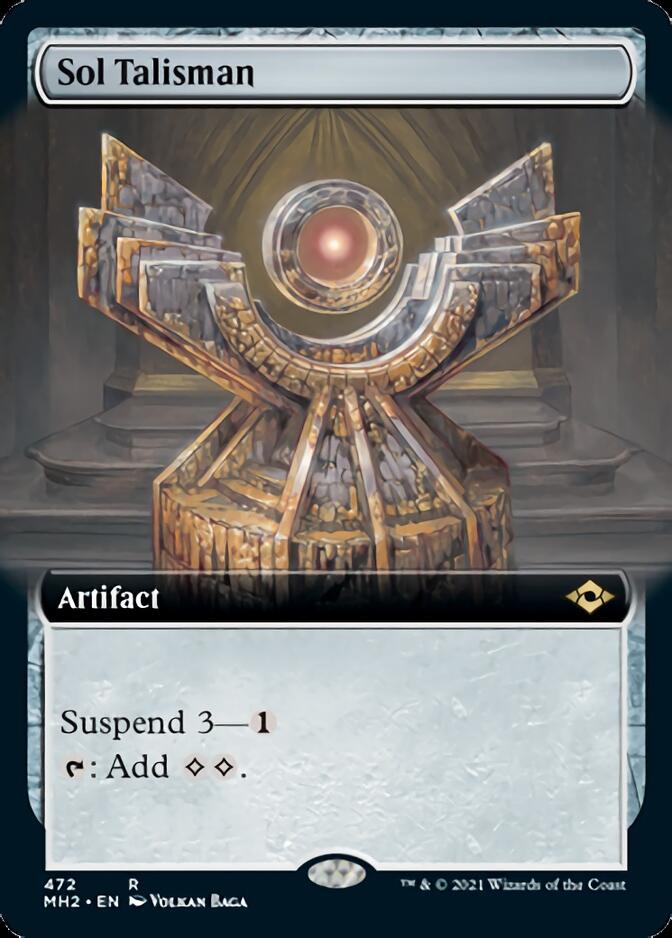 Sol Talisman (Extended Art) [Modern Horizons 2] | Gate City Games LLC