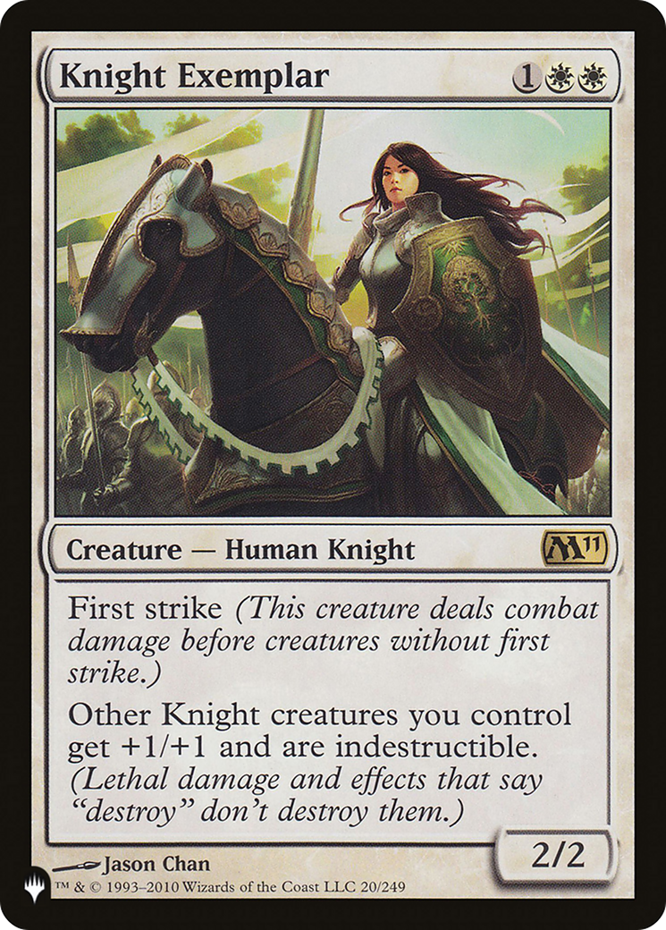 Knight Exemplar (Magic 2011) [The List] | Gate City Games LLC
