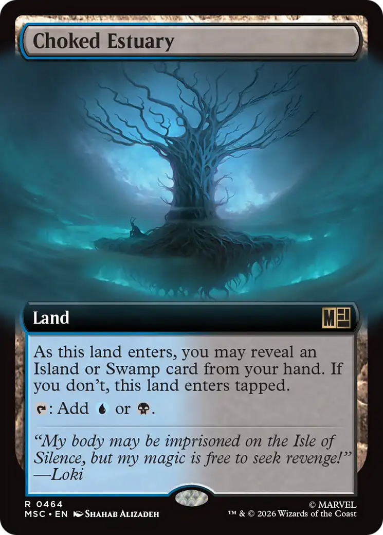 Choked Estuary (Extended Art) [Marvel Super Heroes Commander] | Gate City Games LLC