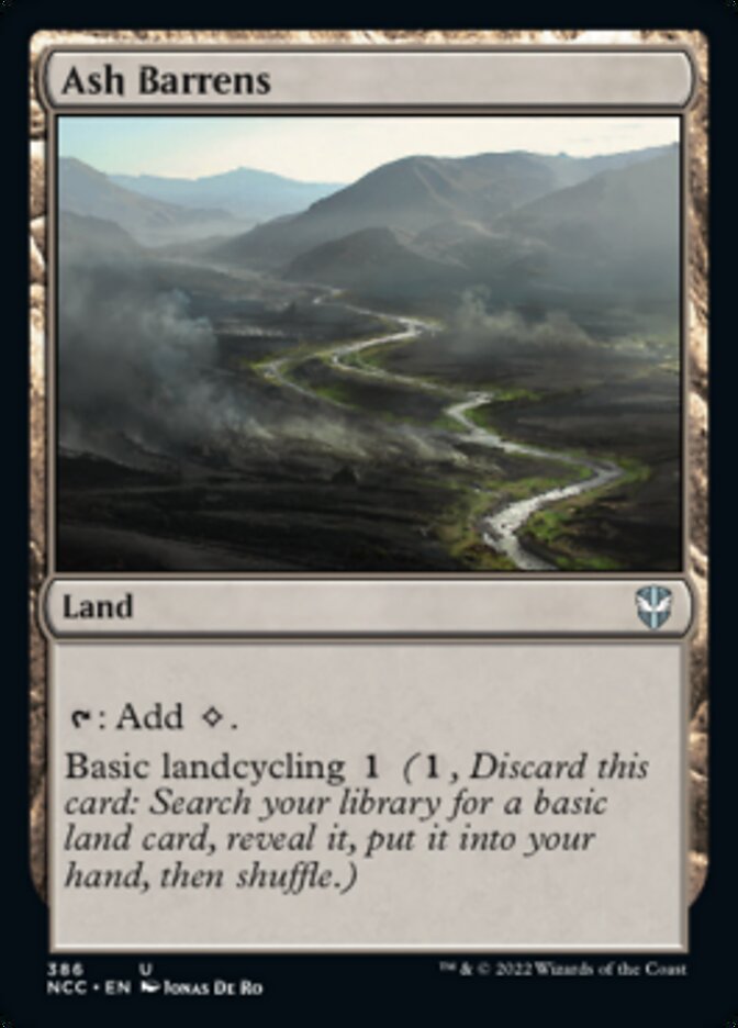 Ash Barrens [Streets of New Capenna Commander] | Gate City Games LLC