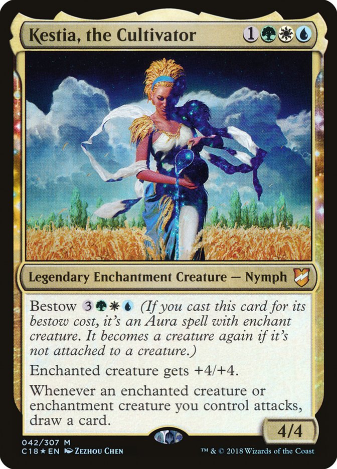 Kestia, the Cultivator [Commander 2018] | Gate City Games LLC