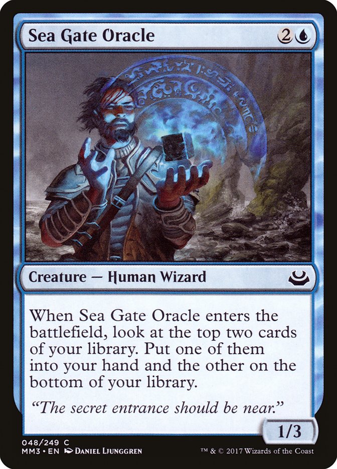 Sea Gate Oracle [Modern Masters 2017] | Gate City Games LLC