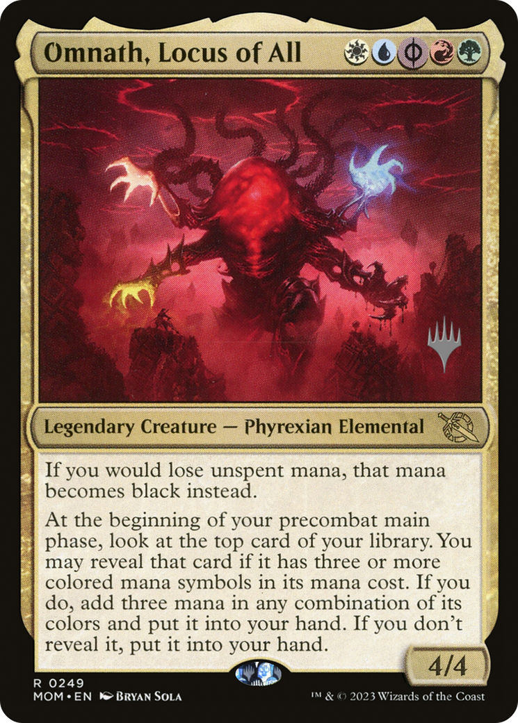 Omnath, Locus of All (Promo Pack) [March of the Machine Promos] | Gate City Games LLC