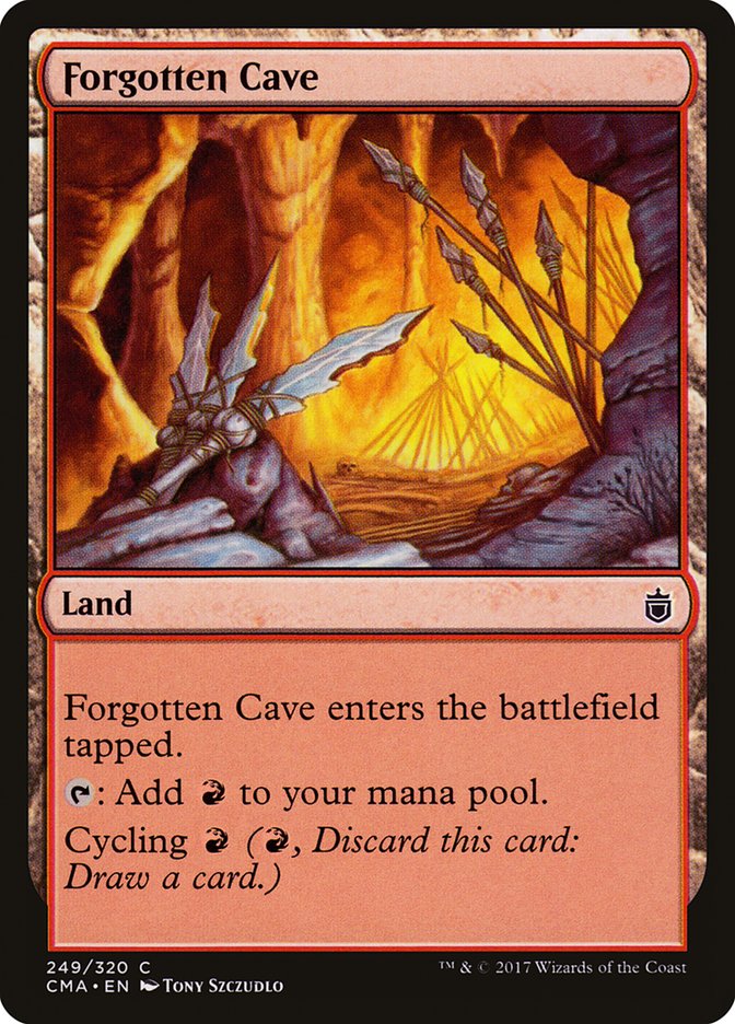 Forgotten Cave [Commander Anthology] | Gate City Games LLC