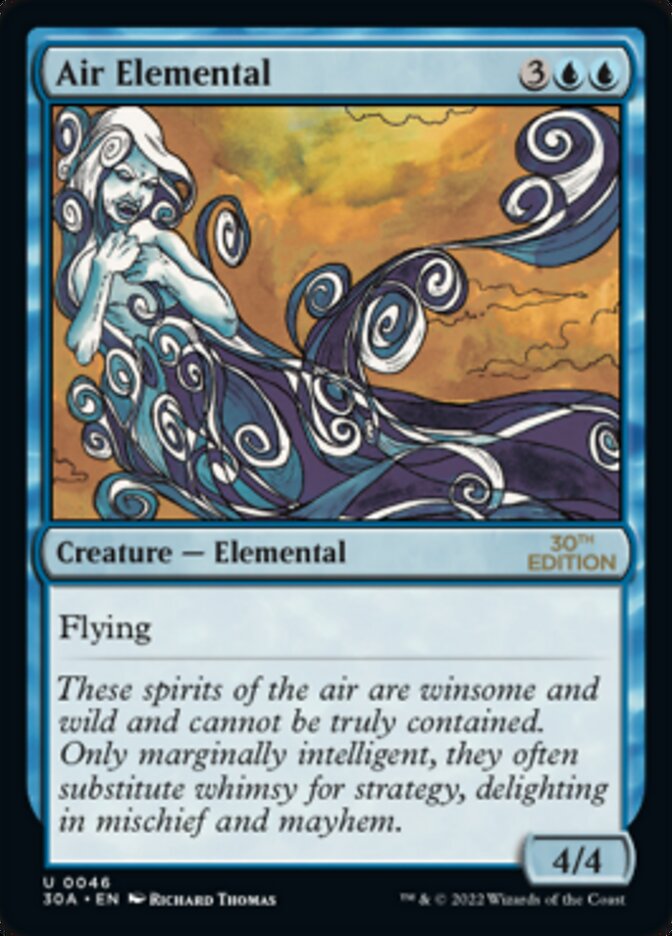 Air Elemental [30th Anniversary Edition] | Gate City Games LLC