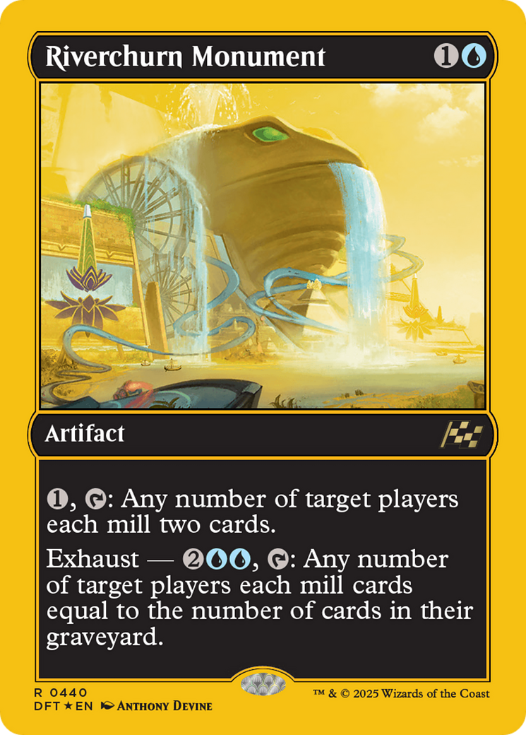 Riverchurn Monument (First-Place Foil) [Aetherdrift] | Gate City Games LLC