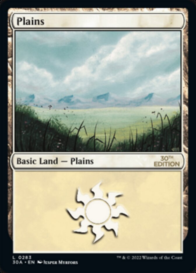 Plains (283) [30th Anniversary Edition] | Gate City Games LLC