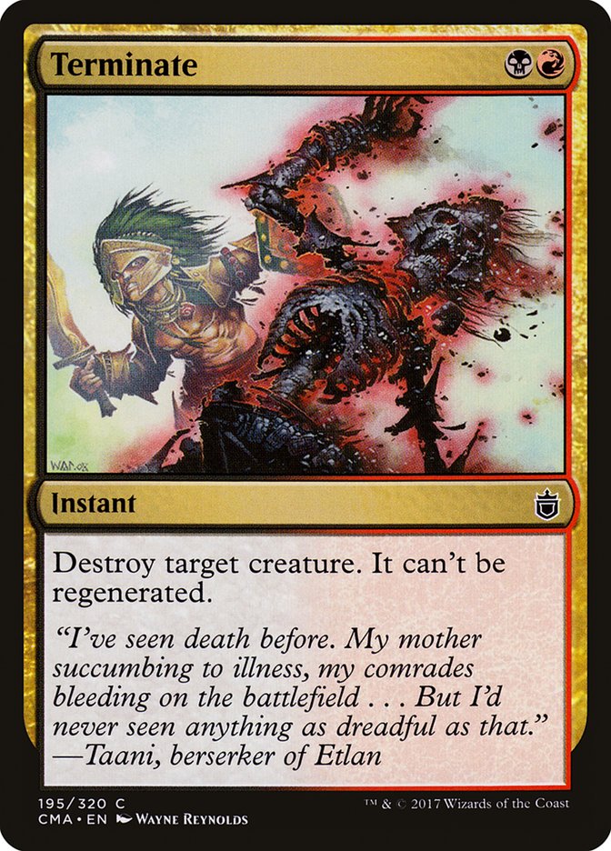 Terminate [Commander Anthology] | Gate City Games LLC