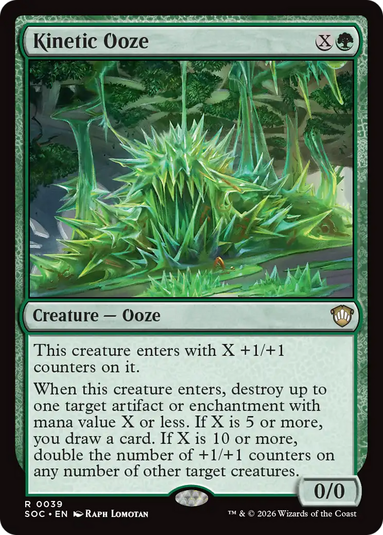 Kinetic Ooze [Secrets of Strixhaven Commander] | Gate City Games LLC