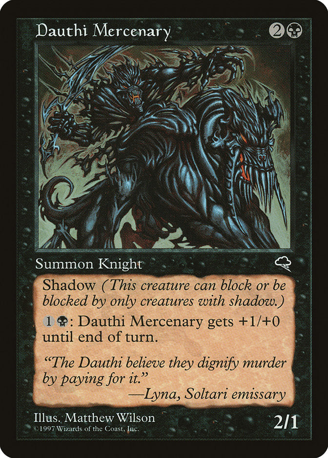Dauthi Mercenary [Tempest] | Gate City Games LLC