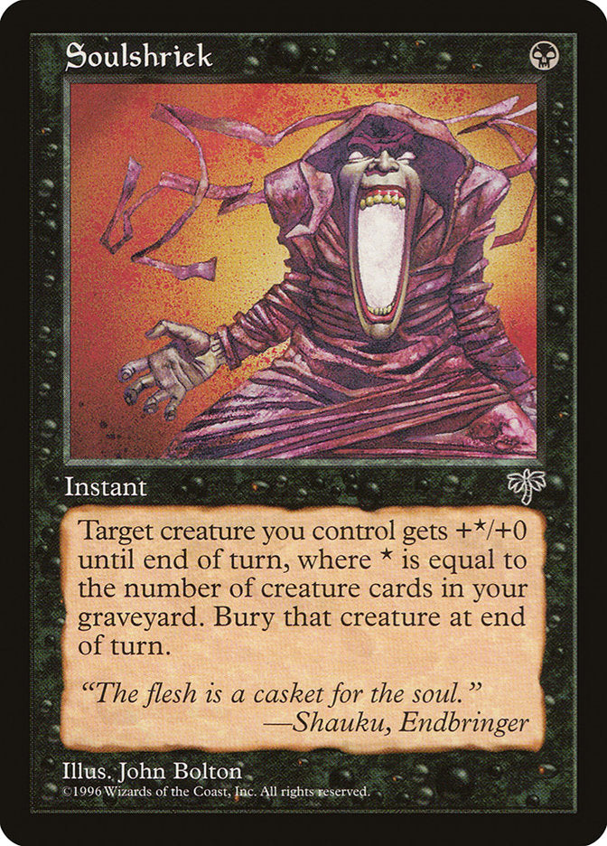 Soulshriek [Mirage] | Gate City Games LLC