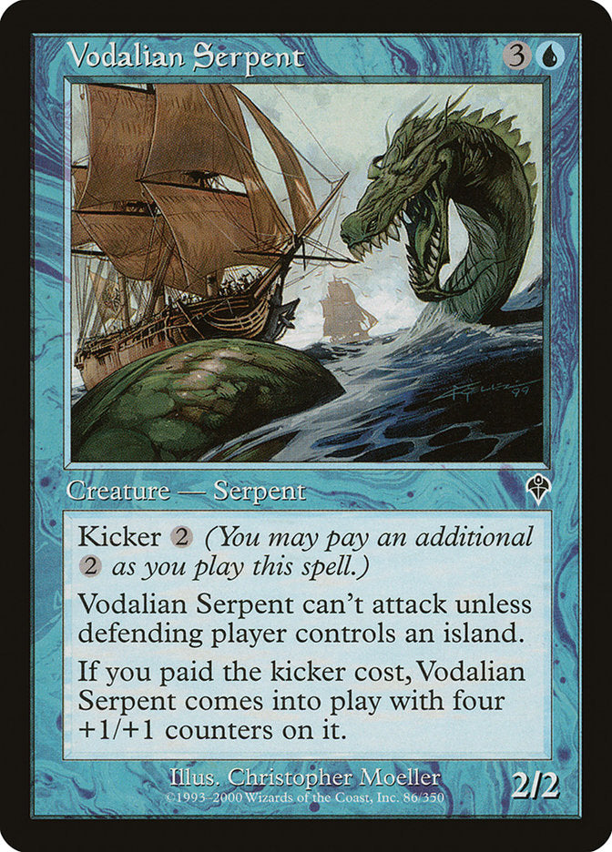 Vodalian Serpent [Invasion] | Gate City Games LLC
