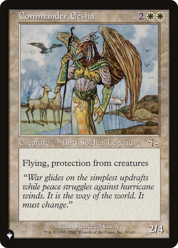 Commander Eesha [The List] | Gate City Games LLC