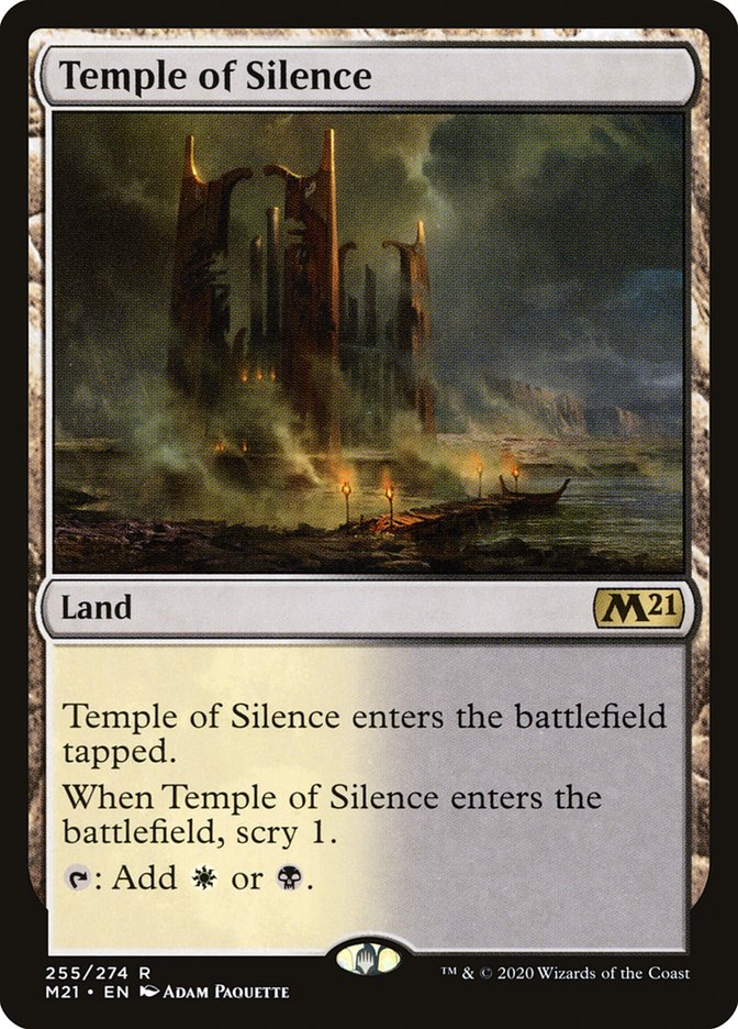 Temple of Silence [Core Set 2021] | Gate City Games LLC