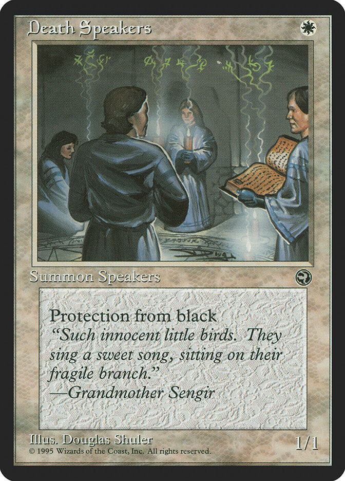 Death Speakers [Homelands] | Gate City Games LLC