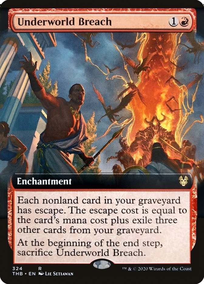 Underworld Breach (Extended Art) [Theros Beyond Death] | Gate City Games LLC
