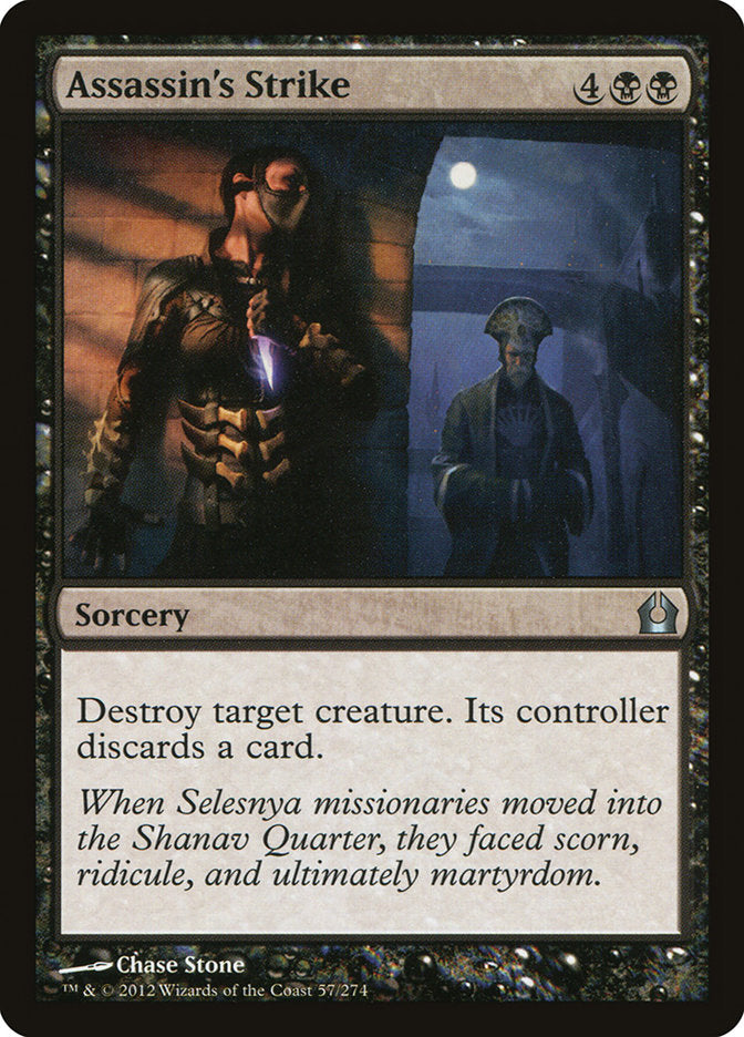Assassin's Strike [Return to Ravnica] | Gate City Games LLC