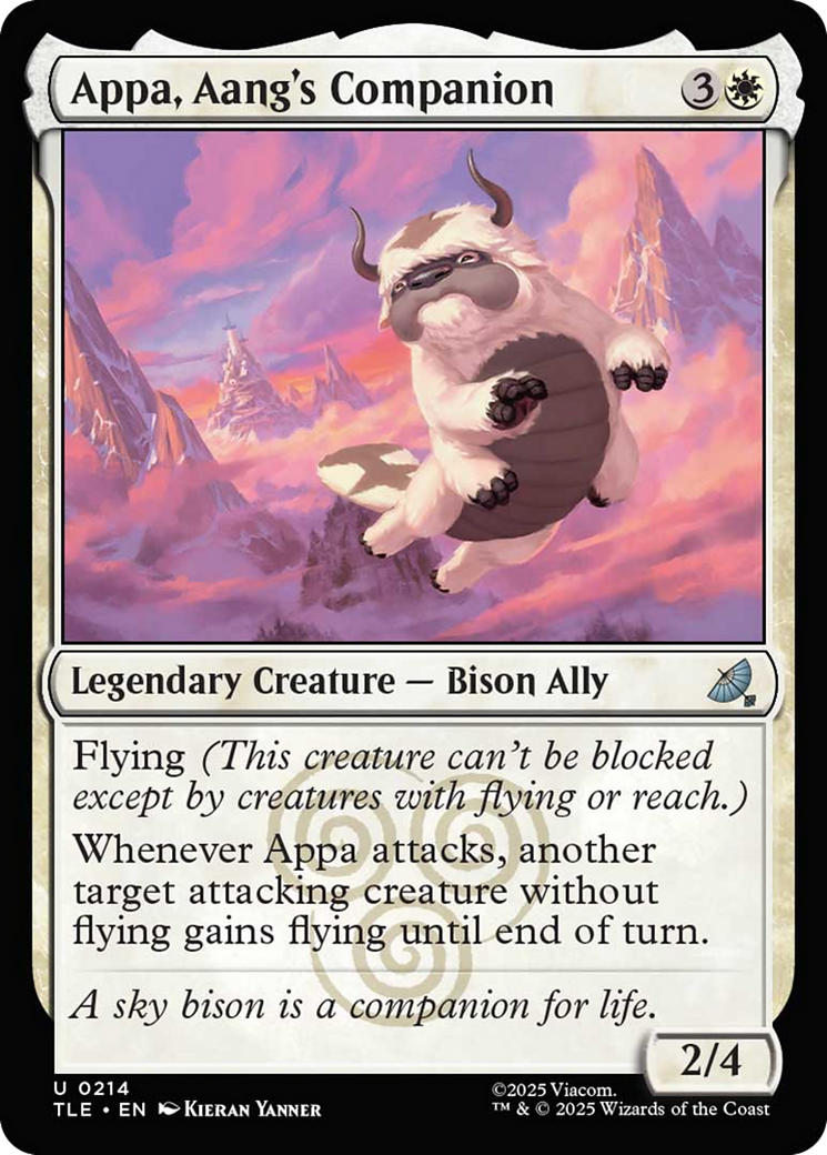 Appa, Aang's Companion [Avatar: The Last Airbender: Eternal-Legal] | Gate City Games LLC