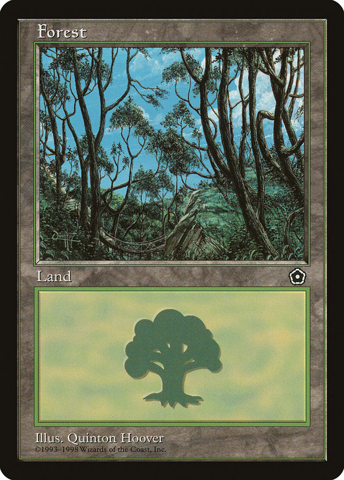 Forest (Signature on Left) [Portal Second Age] | Gate City Games LLC