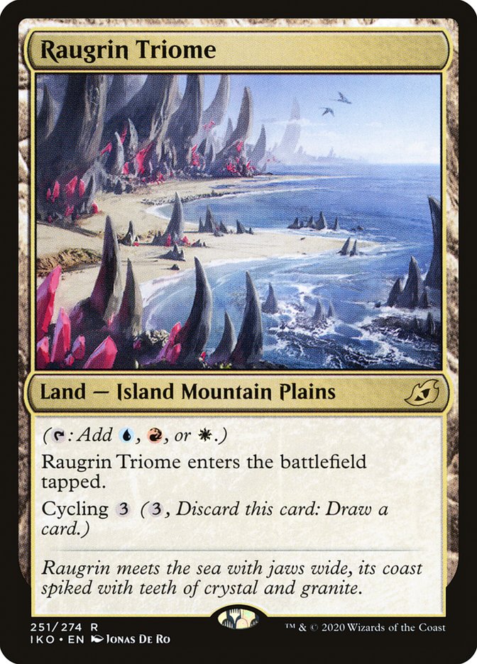 Raugrin Triome [Ikoria: Lair of Behemoths] | Gate City Games LLC