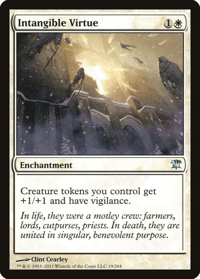 Intangible Virtue [Innistrad] | Gate City Games LLC