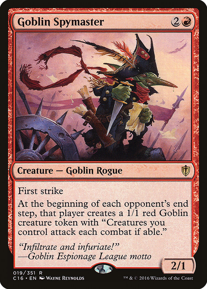 Goblin Spymaster [Commander 2016] | Gate City Games LLC