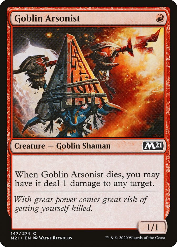 Goblin Arsonist [Core Set 2021] | Gate City Games LLC