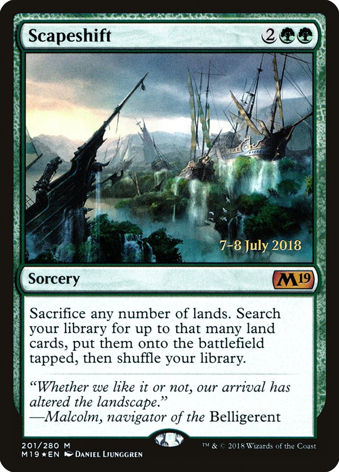 Scapeshift [Core Set 2019 Prerelease Promos] | Gate City Games LLC