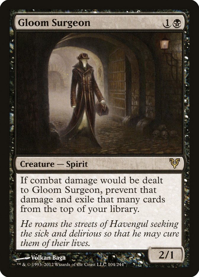 Gloom Surgeon [Avacyn Restored] | Gate City Games LLC