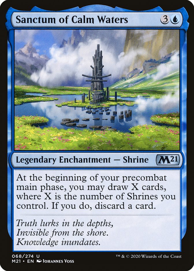 Sanctum of Calm Waters [Core Set 2021] | Gate City Games LLC