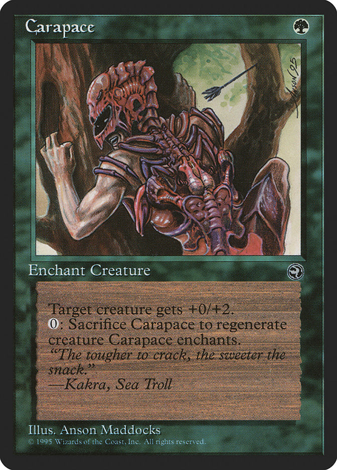 Carapace (Kakra Flavor Text) [Homelands] | Gate City Games LLC
