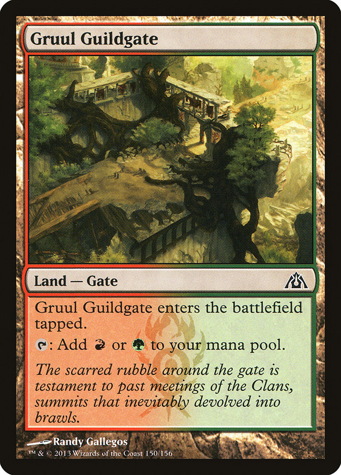 Gruul Guildgate [Dragon's Maze] | Gate City Games LLC