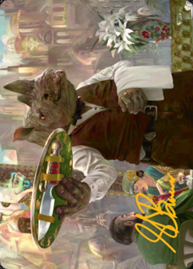 Killer Service Art Card (Gold-Stamped Signature) [Streets of New Capenna Art Series] | Gate City Games LLC