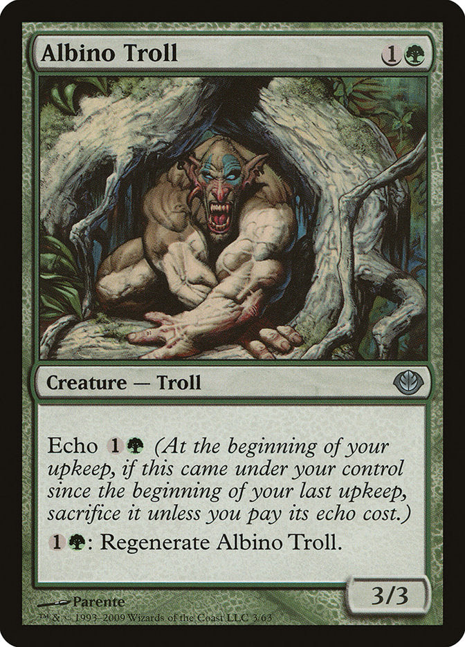 Albino Troll [Duel Decks: Garruk vs. Liliana] | Gate City Games LLC