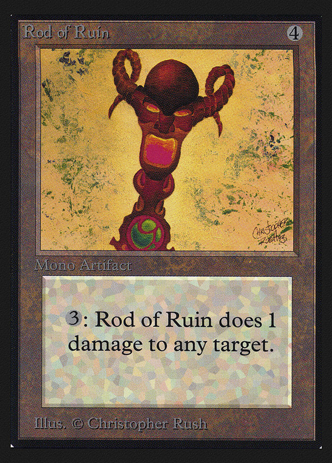 Rod of Ruin [International Collectors' Edition] | Gate City Games LLC