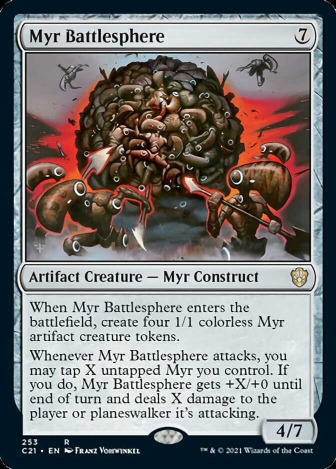Myr Battlesphere [Commander 2021] | Gate City Games LLC